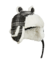 Kombi The Cute Aviator Infant Hat Castlerock Buffalo Plaid 9-18 Month